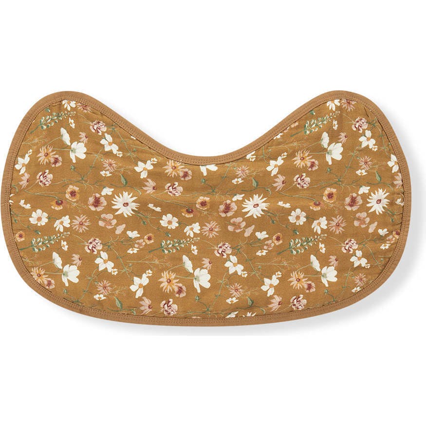 Wildflower Contour Four Layer Burp Cloth