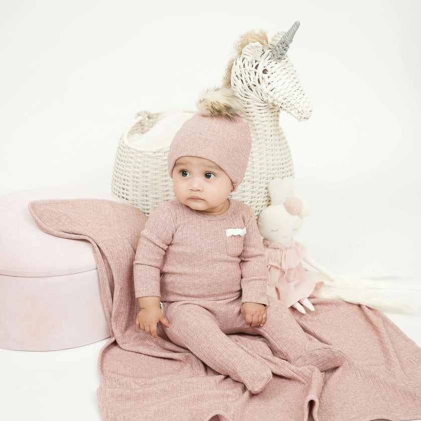 Ruffle Pocket Footie