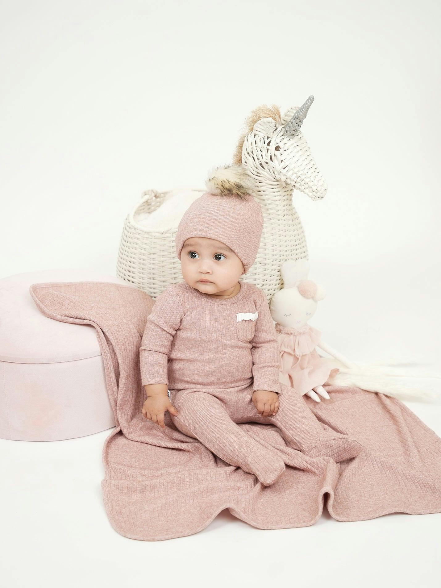 Ruffle Pocket Footie