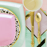 Posh Mint to Be Plates - 3 Size Options