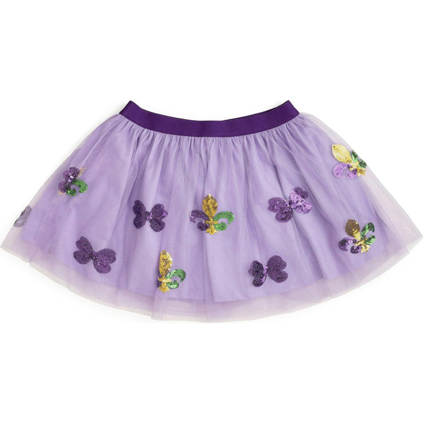 Fleur De Lis Sequin Mardi Gras Tutu