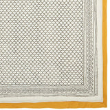 Block-Printed Cotton Crib Quilt