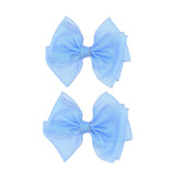 Shimmering Bow Hairclip Set