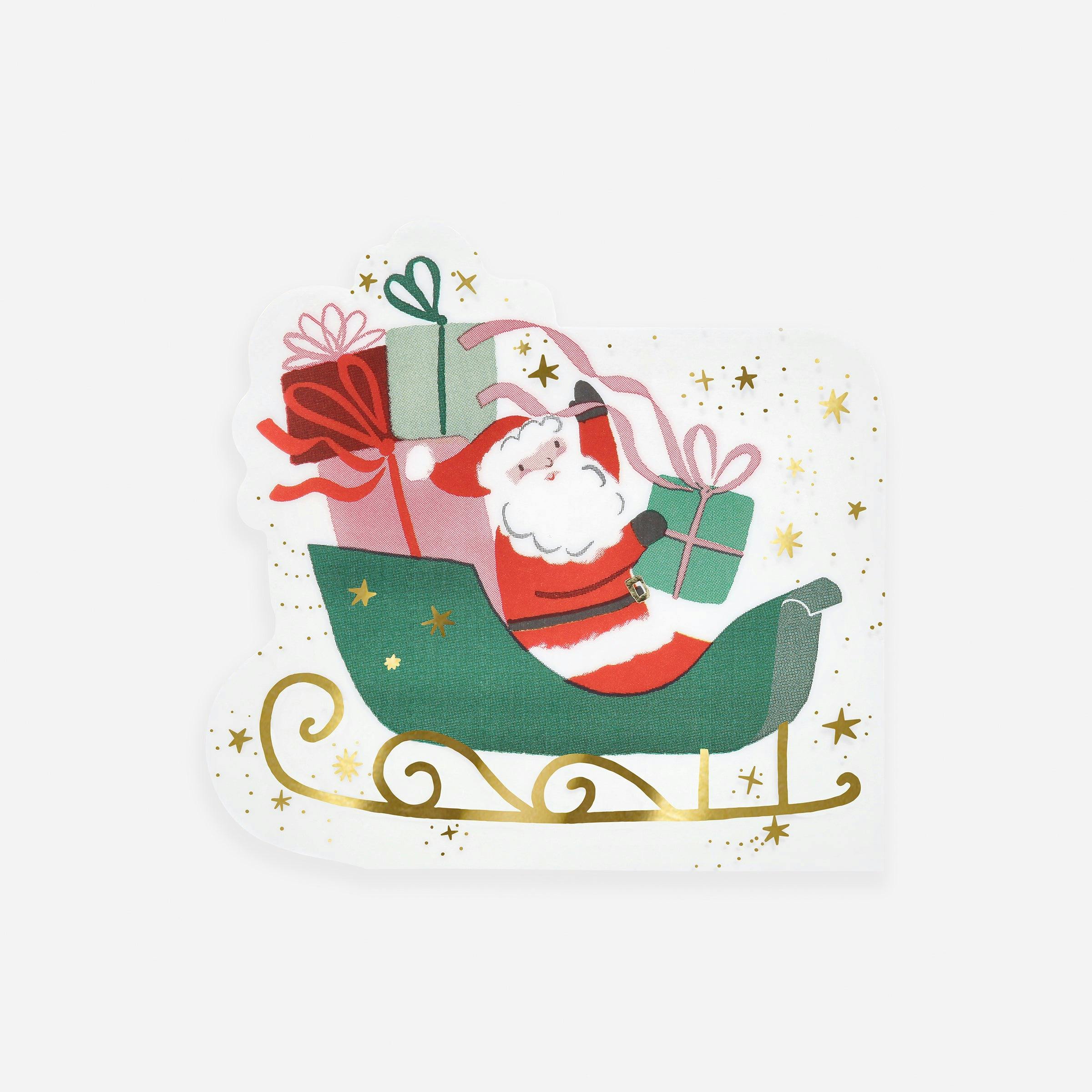 Sleigh Napkins