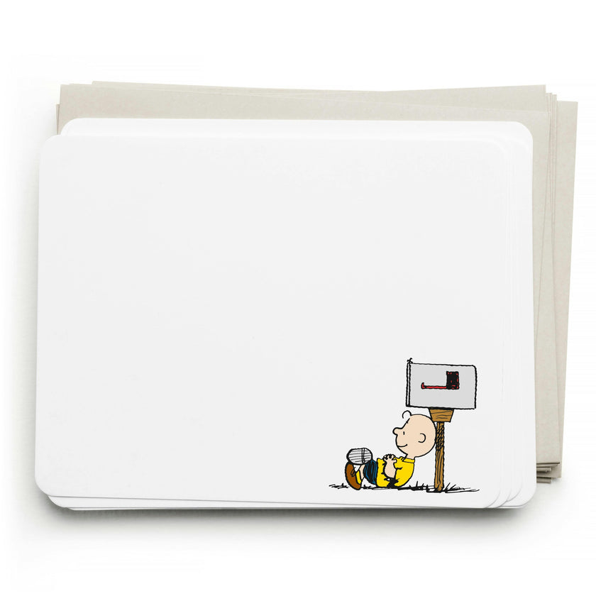 E. Frances x Peanuts® Charlie Brown Mailbox Flat Notes