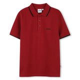 Burgundy Short Sleeve Polo