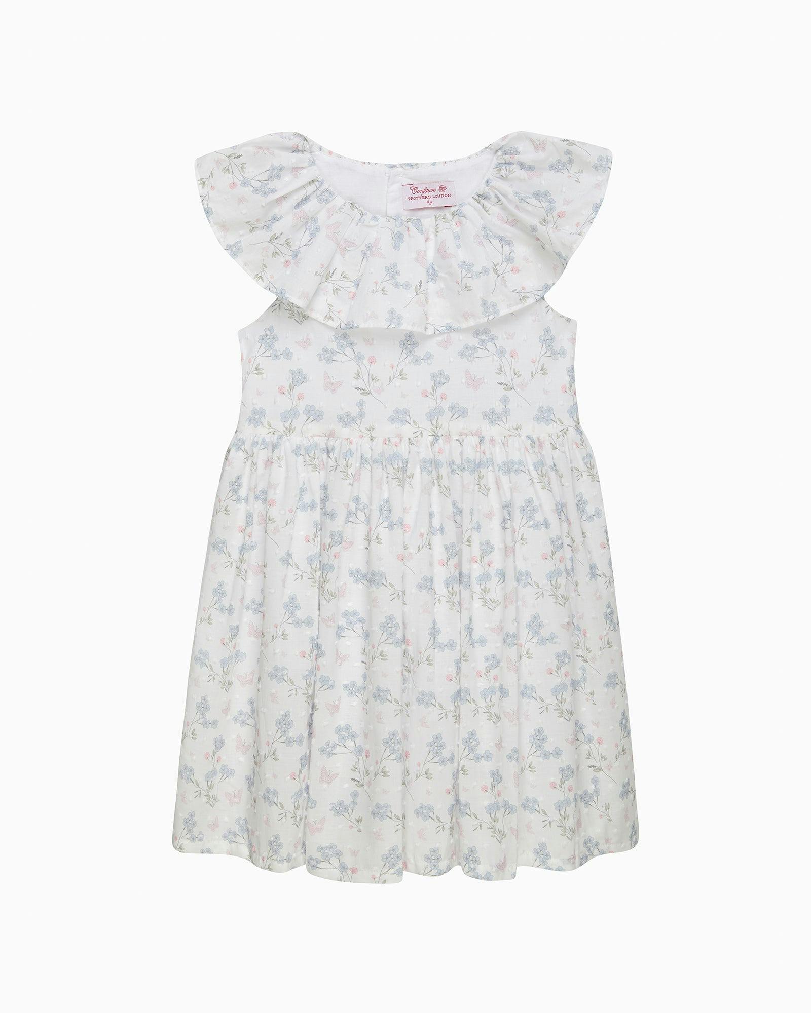Butterfly Plumeti Wide Willow Dress