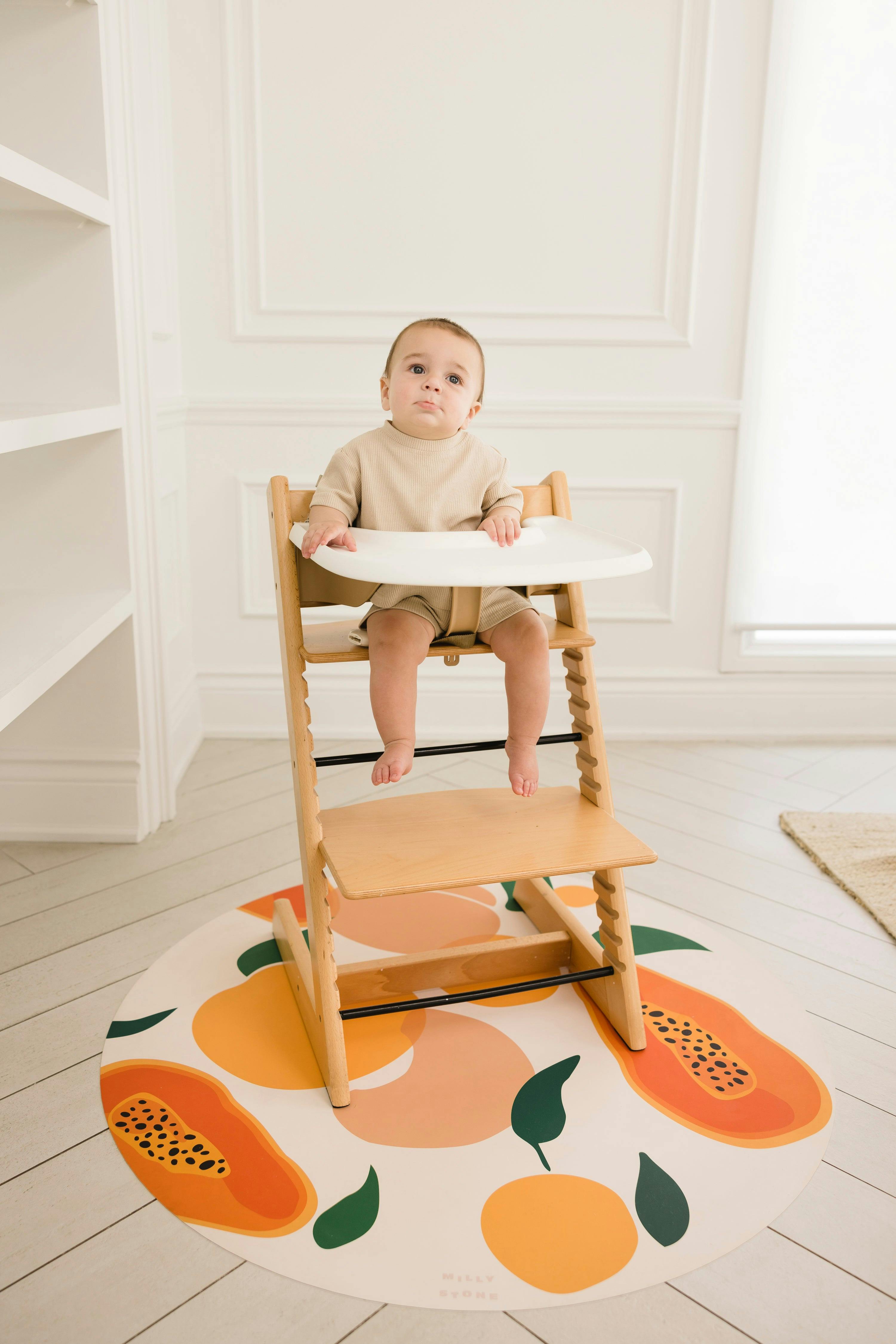 Catch All Mat for Mealtime & Playtime Mess