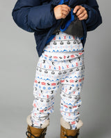 The Organic Long Sleeve Pajama Set [Alpine Ski]