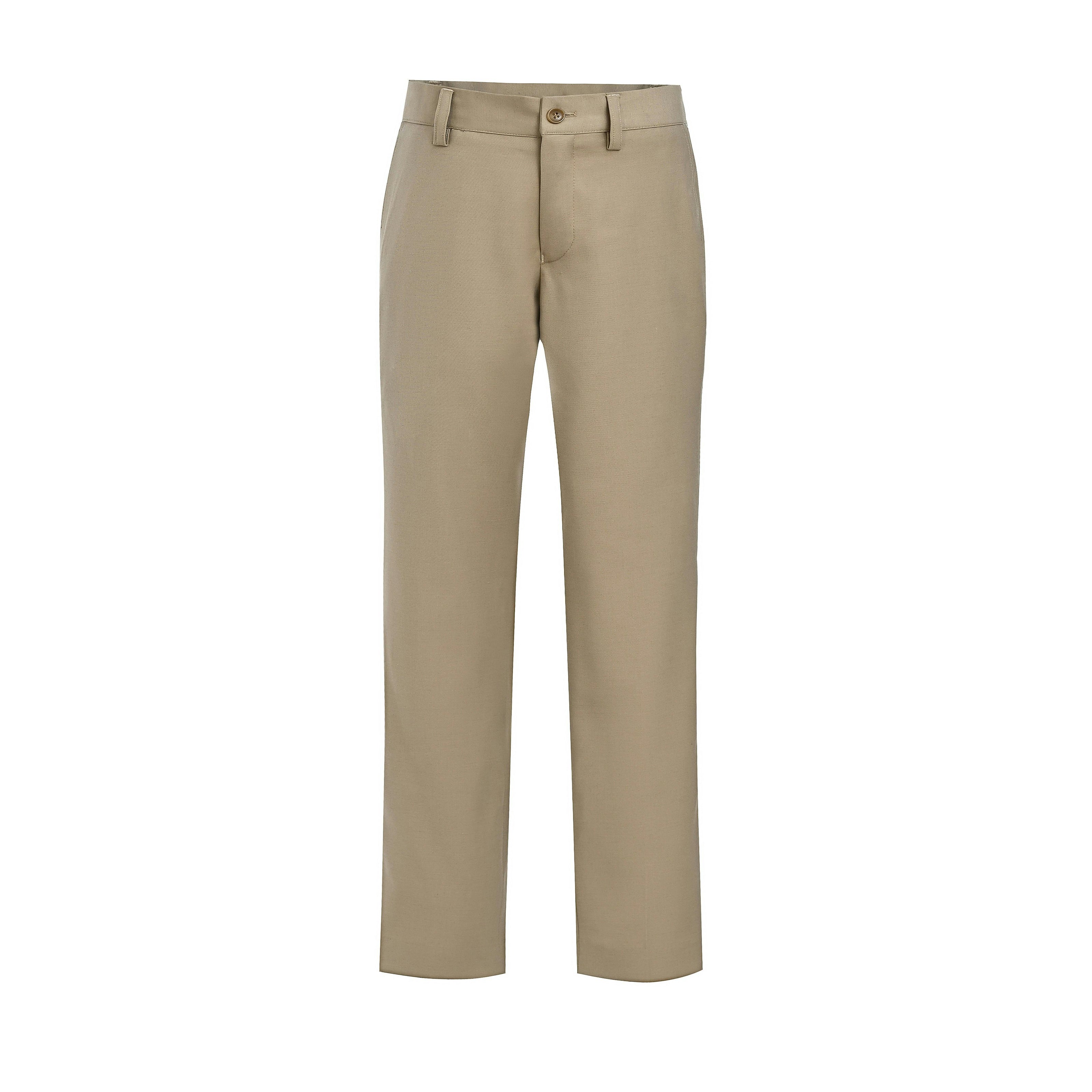Beige Formal Dress Pants