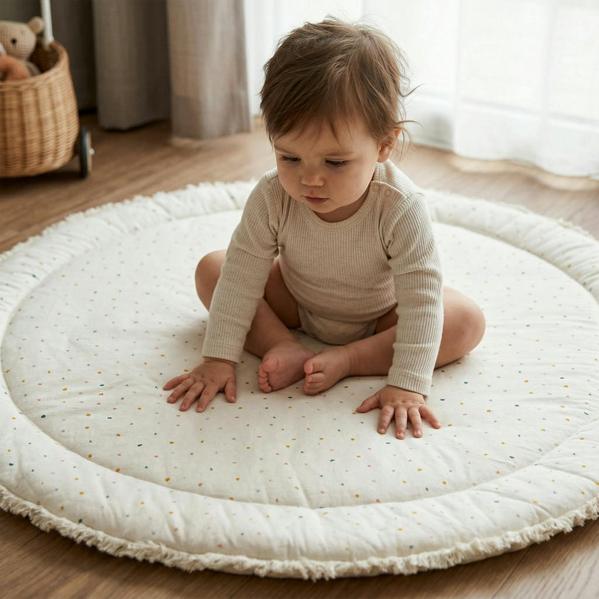Organic Cotton Quilted Play Mat
