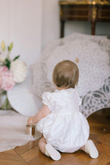 Colombe Gold Silk Ceremony Baby Bubble