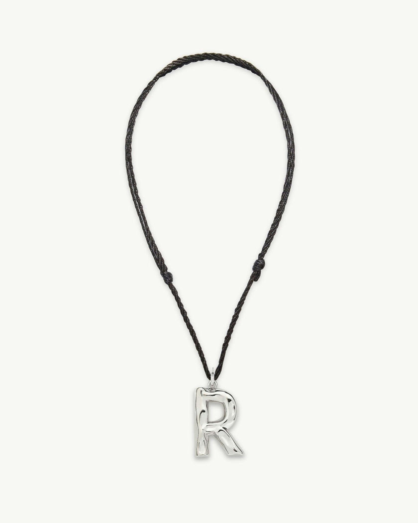 Grande Monogram Necklace in Silver