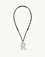 Grande Monogram Necklace in Silver