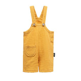 Mustard Buttoned Romper