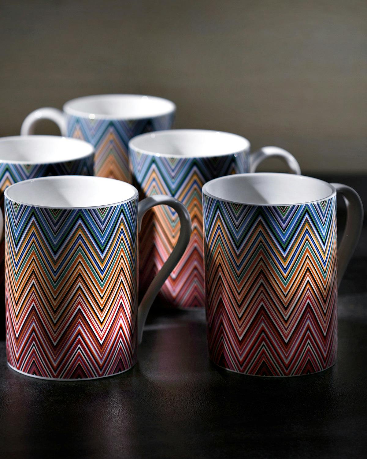 Mug Cup ZIG ZAG in Luxury Box Jarris 156 diam. 3