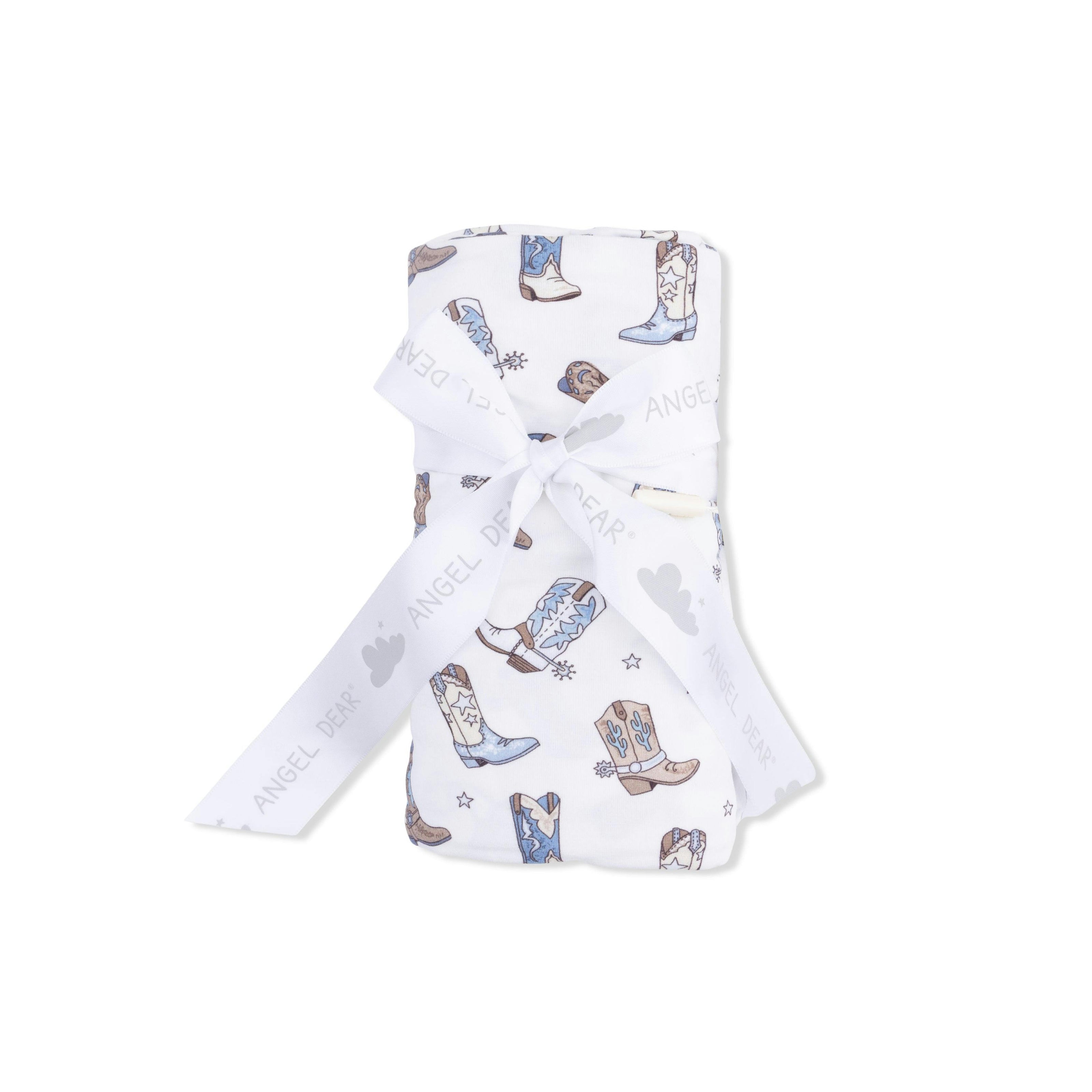 Cowboy Boots - Swaddle Blanket