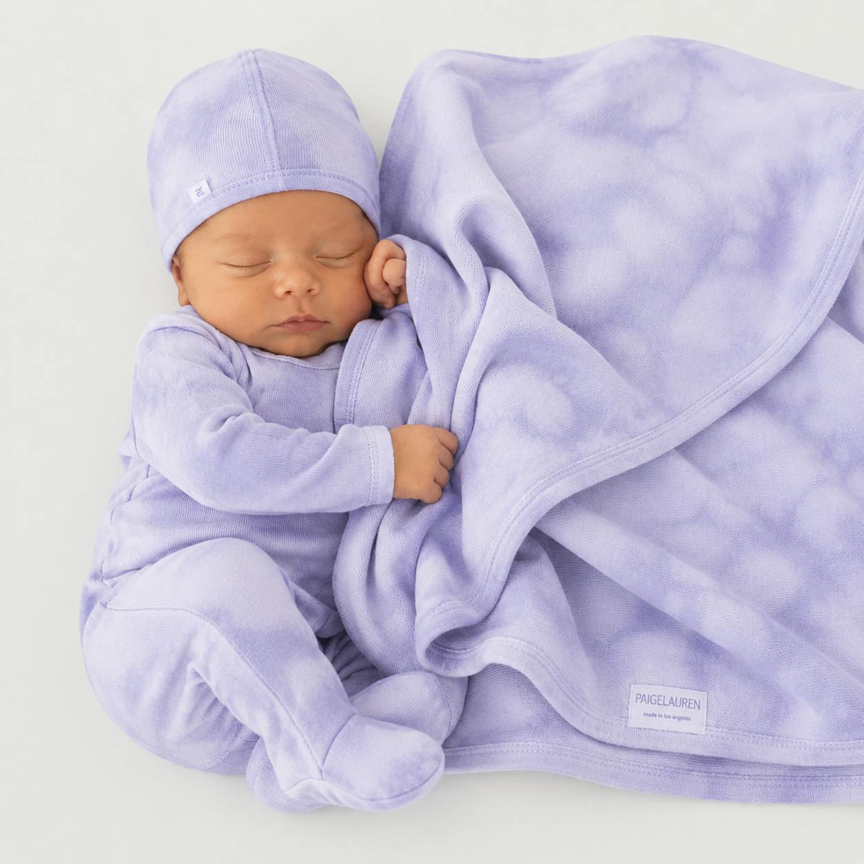 Marble Brushed Hacci Newborn Essentials Set