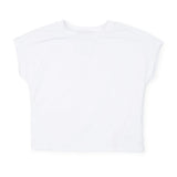 Sloane Girls' Short Sleeve Performance Top by LH Sport - White