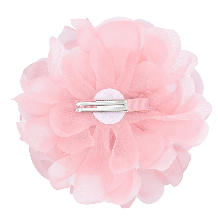 Pearl Ribbon Flower Hairclip