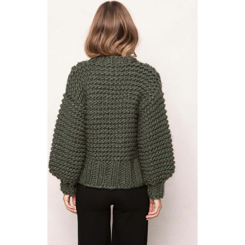 Erica Sweater in Emerald