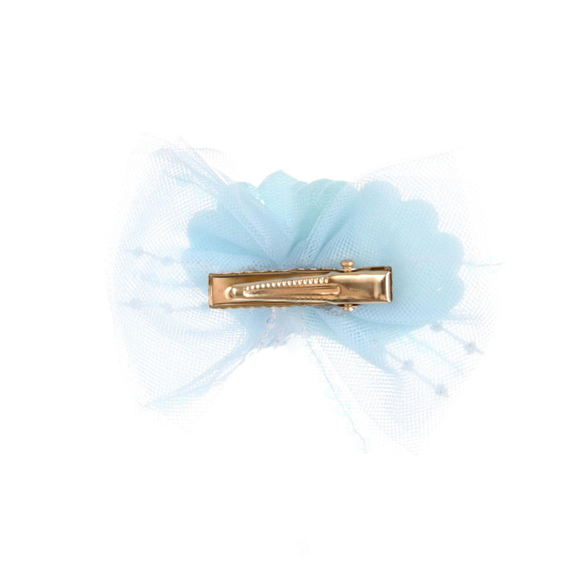 Pink Pastel Elunara Ruffle Set with Hair Clip