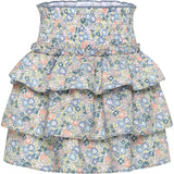 Sally Skirt Coral Floral