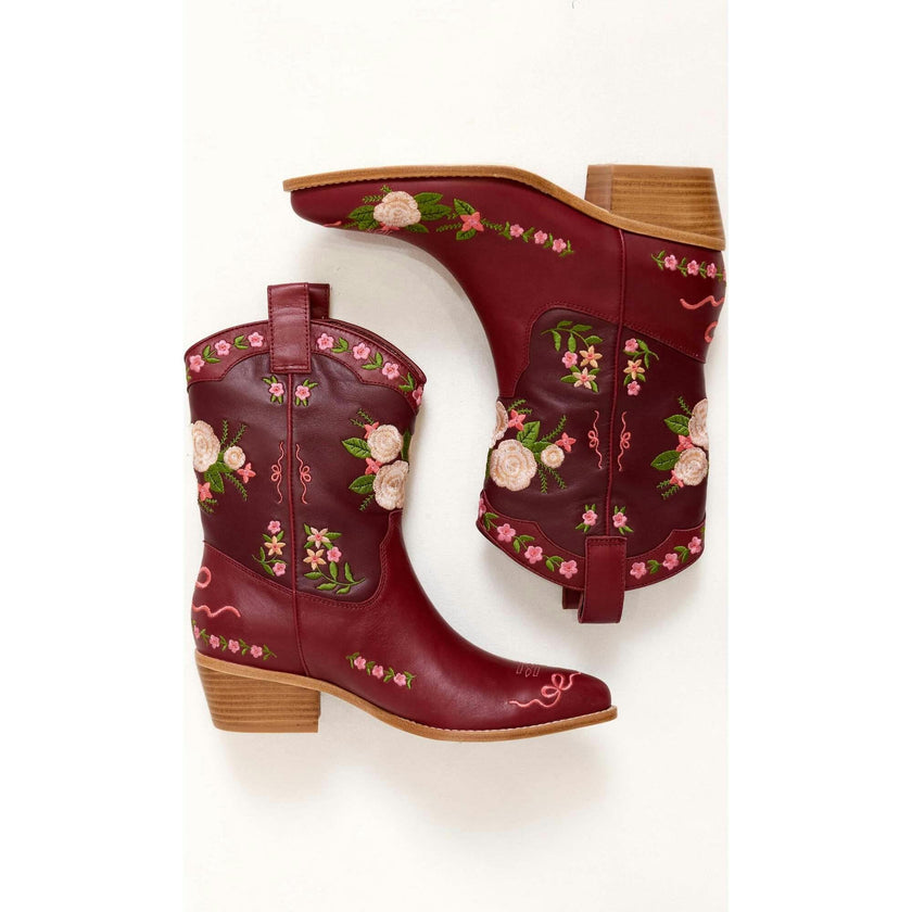 Sierra Bootie in Red