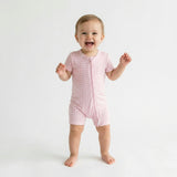 Sugar Gingham Short Sleeve & Shorts Bamboo Sleeper