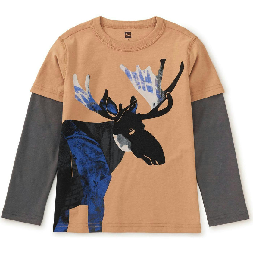 Painted Layered Tee, Multi