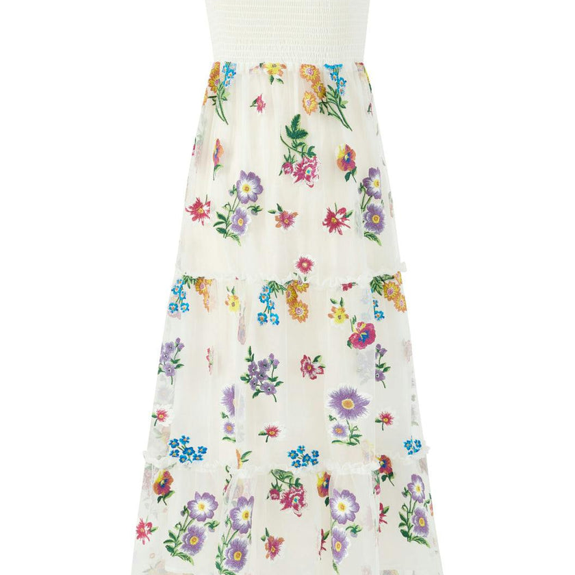 Carly Embroidered Maxi Dress
