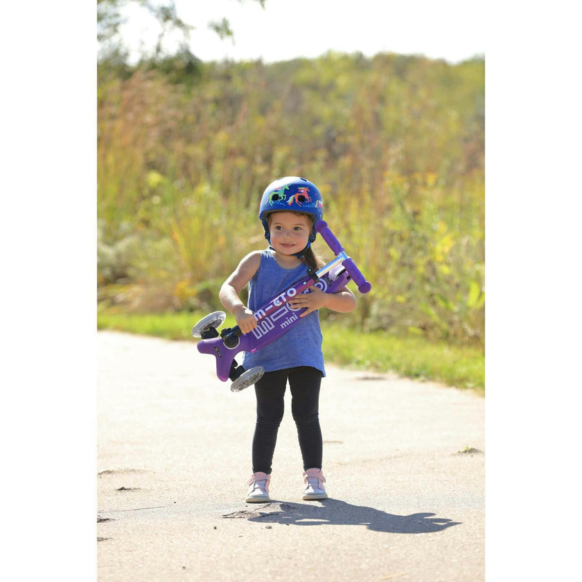 Micro Mini Foldable LED Scooter