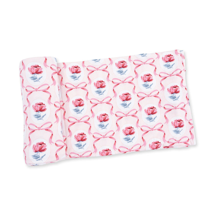 Leslie Rose - Swaddle Blanket