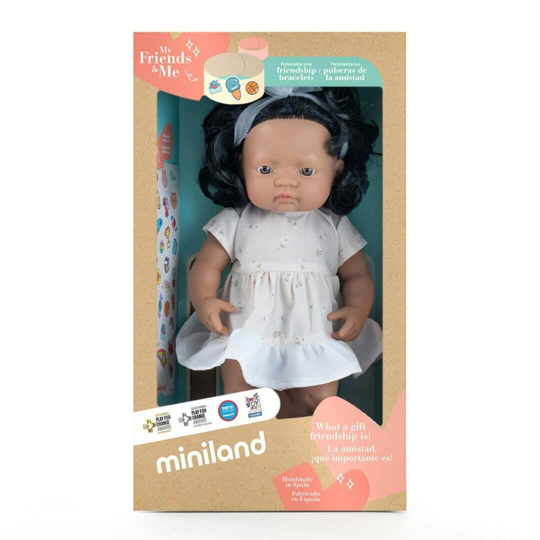 My Friends and Me Collection Hispanic Baby Girl Doll with Black Hair - 15