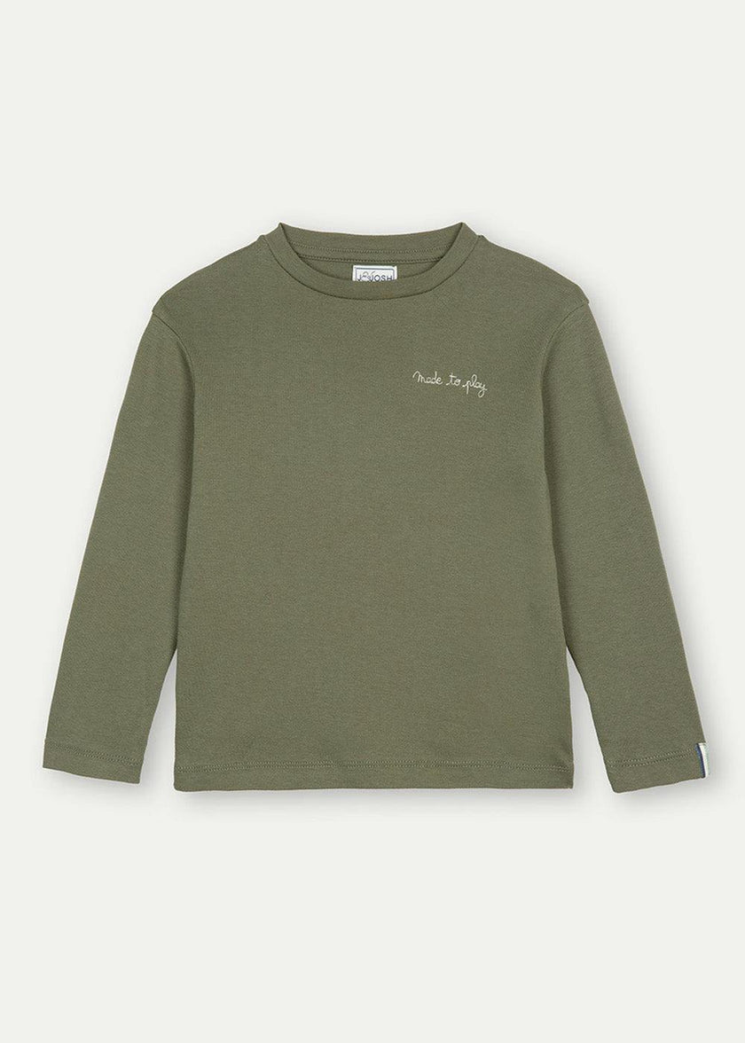 Crew Neck Long Sleeve T-Shirt