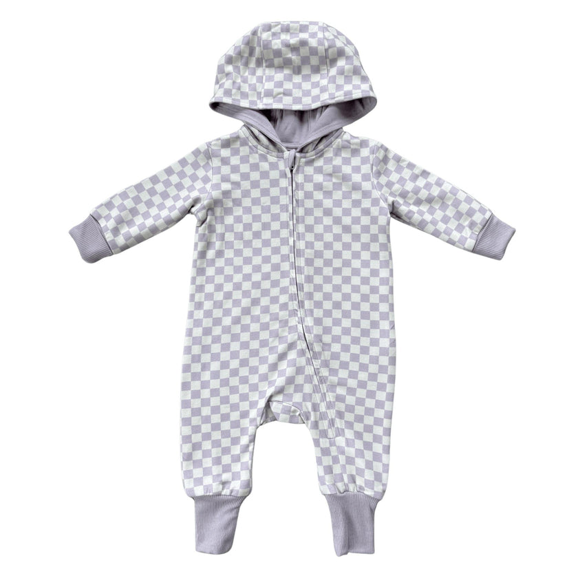 Baby Girl Terry Zip Romper