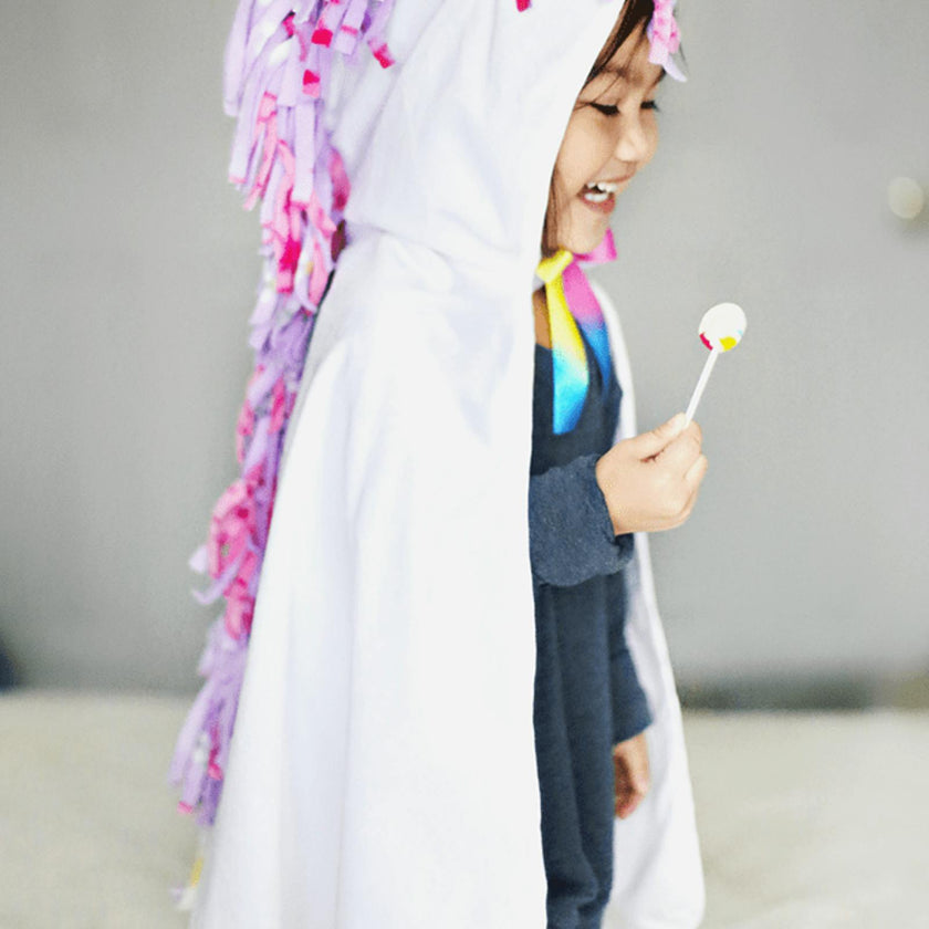 White Unicorn Cape