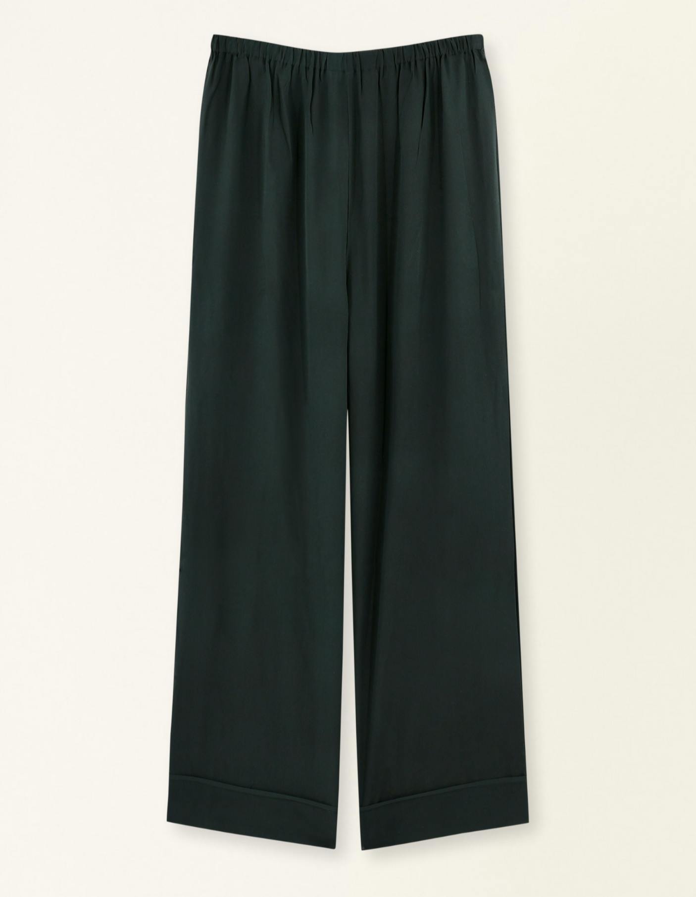 Baden Silk Pant in Black
