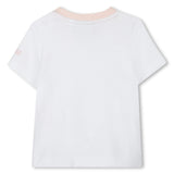 Pale Pink Dungarees T-Shirt Set