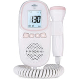 Portable Ultrasound Fetal Doppler: Pink