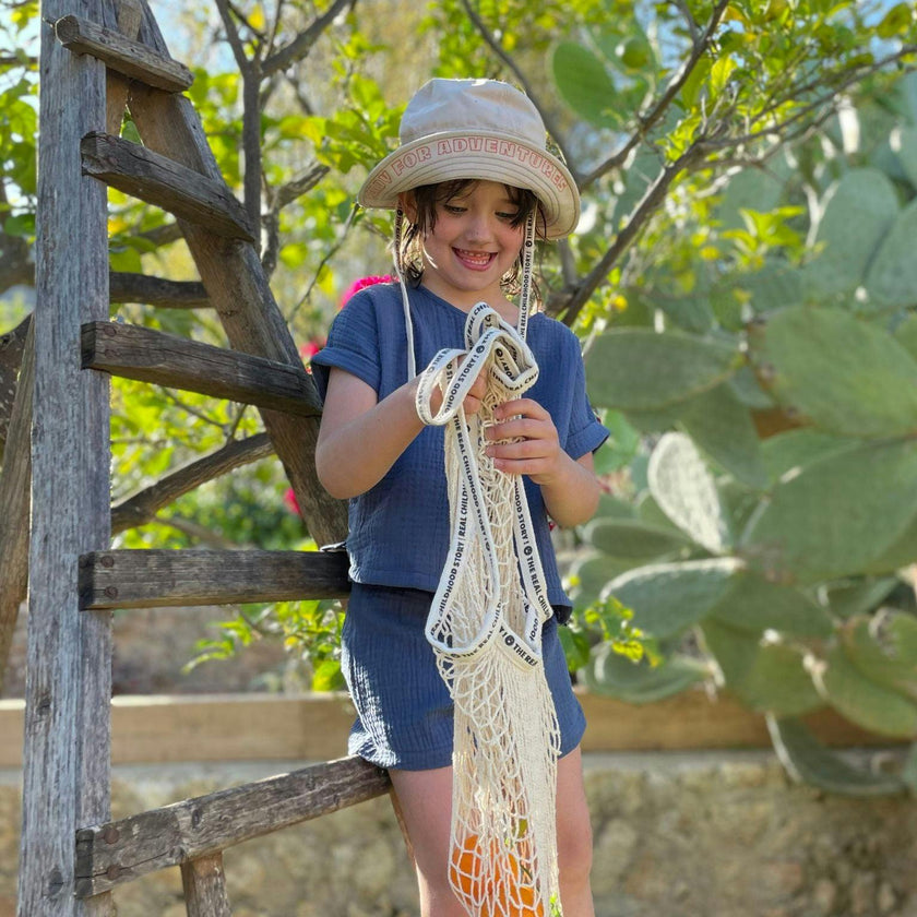 children's safari hat - carrot juice