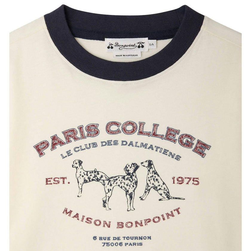 BONPOINT Tadda T-Shirt - Upb Blanc Lait
