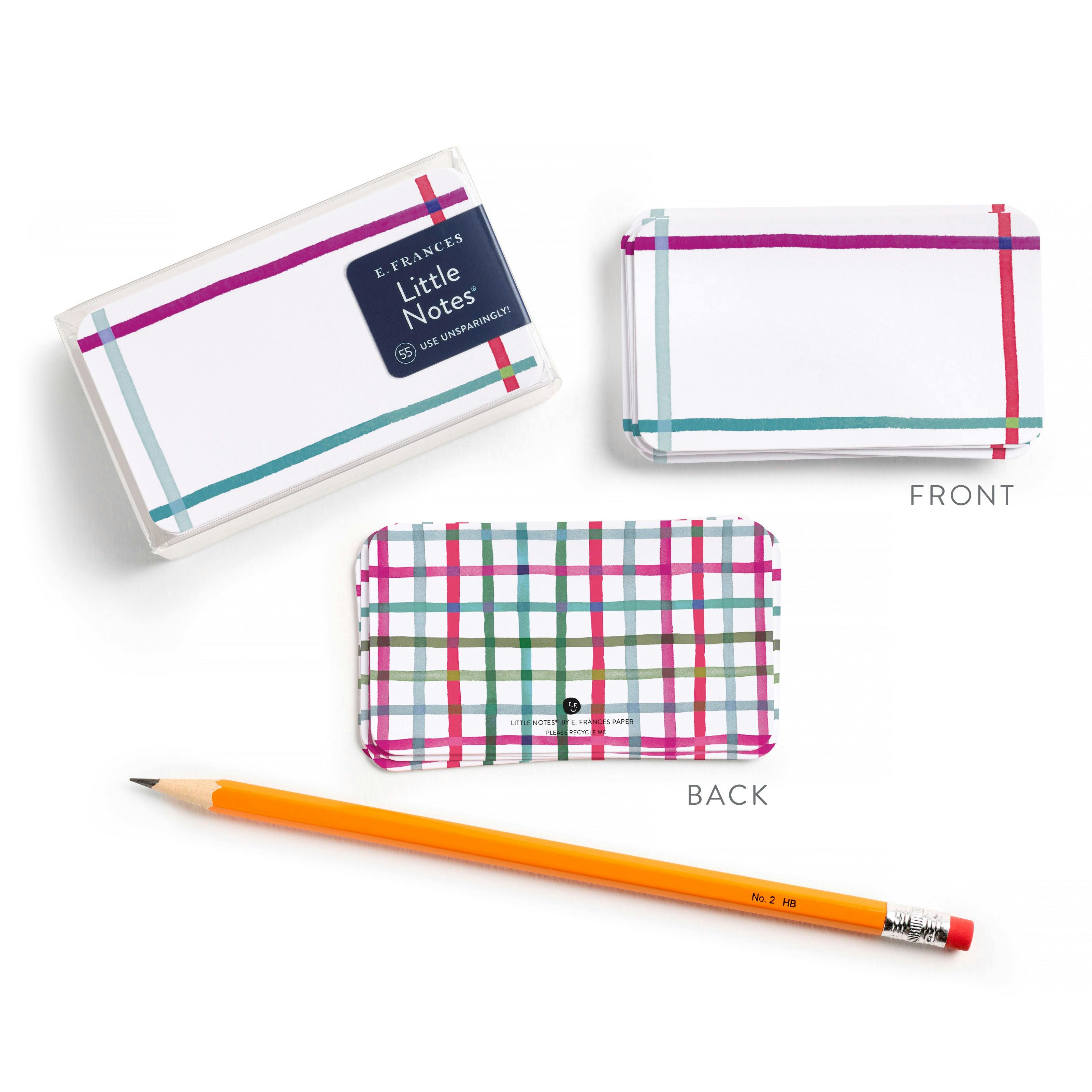 Happy Plaid Little Notes®
