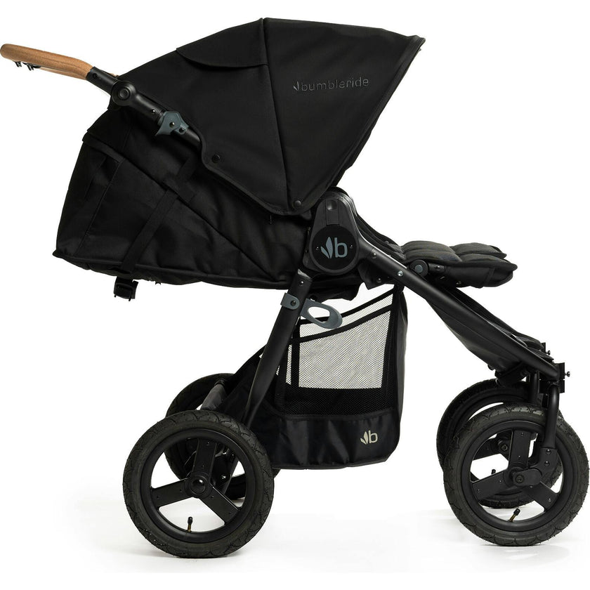 Indie Twin Black Double Stroller