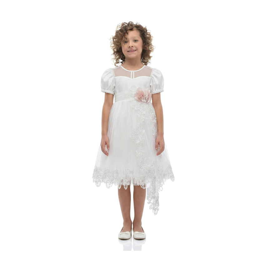 White Florence Lace Dress