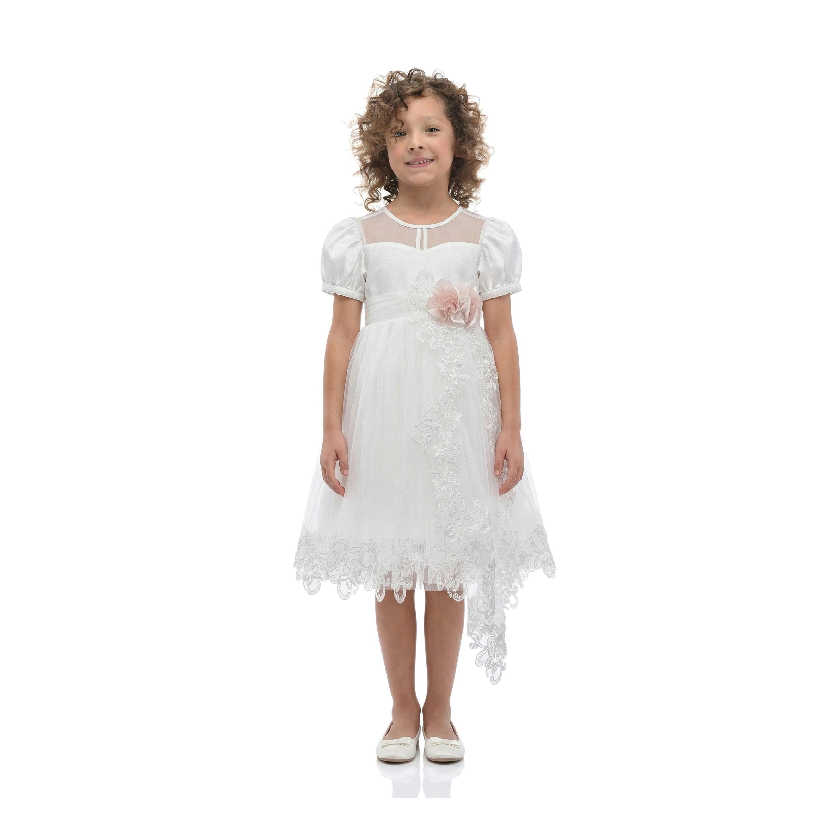 White Florence Lace Dress
