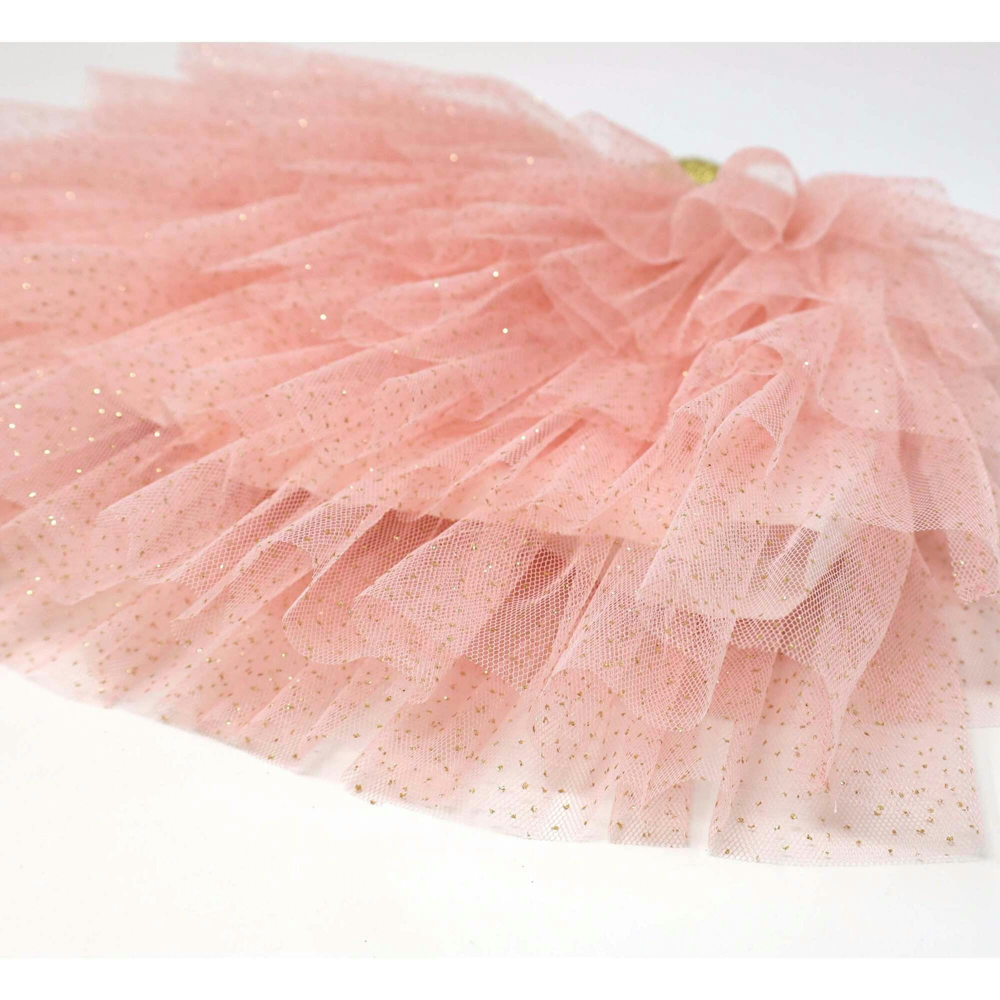 Gold Band Layered Frill Tutu Skirt