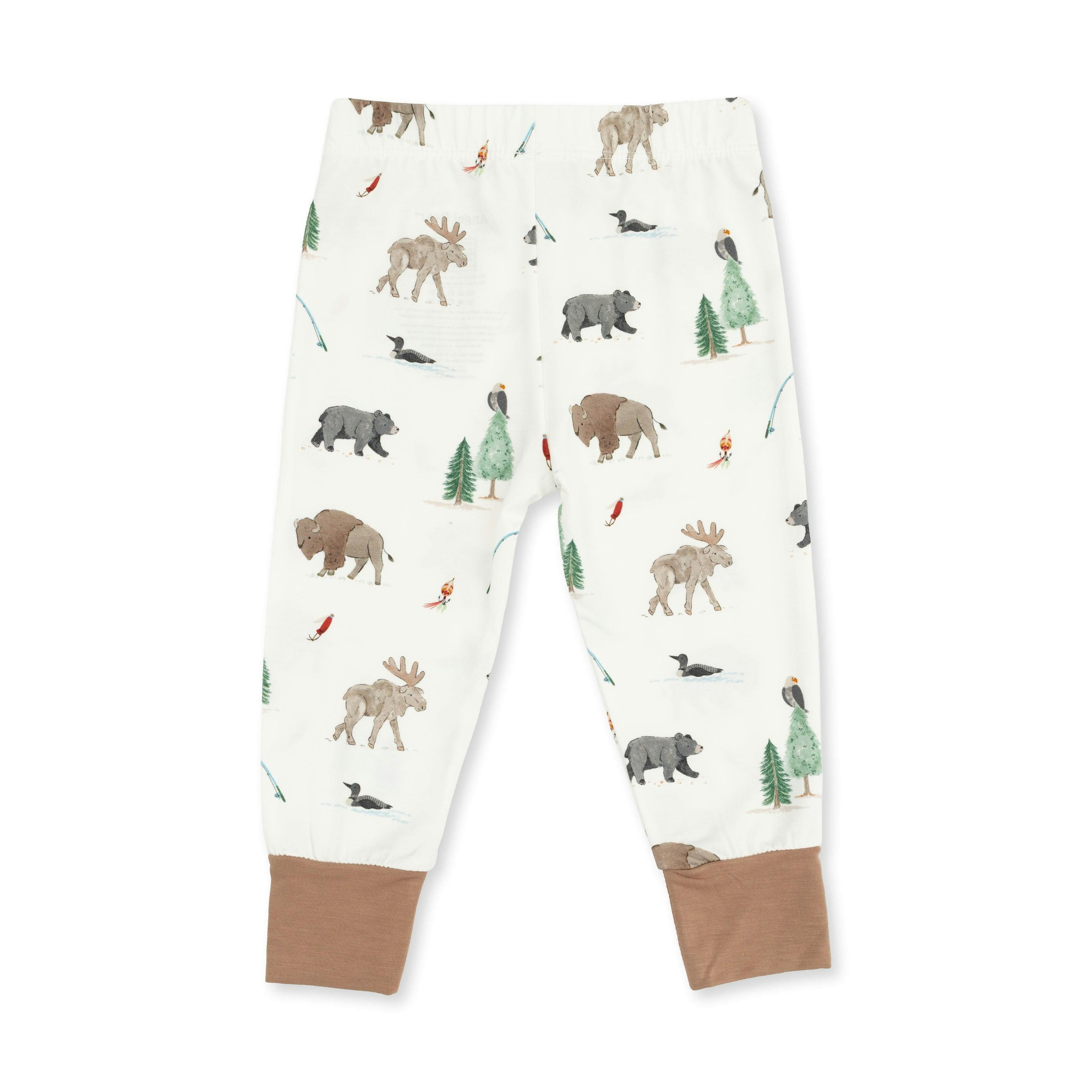 Northern Woodland Animals - Long Sleeve Loungewear Set