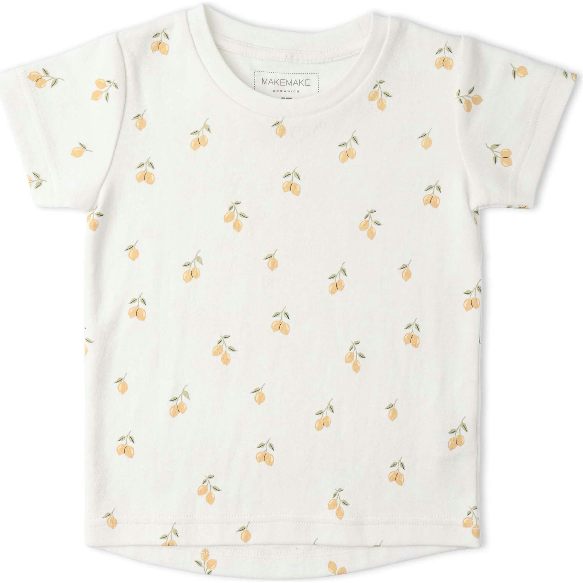Organic Tee & Shorts Set - Lemons