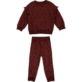 Baby Ruffle Pine Cone Loung 2-Piece Set